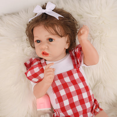 Muñeca Reborn Bebé con Cinta Simulada Suave - Image 10
