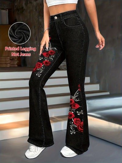 Pantalones Acampanados Versátiles de Corte Ancho - Image 9