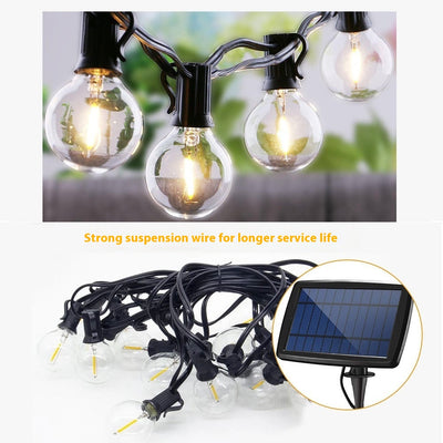 Cadena de Luces LED Impermeable para Exterior y Decoración de Patios - Image 12