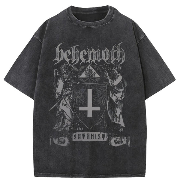 Set de Camisetas Gráficas Religiosas Hip Hop para Hombre