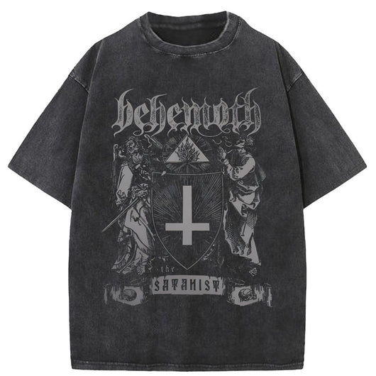 Set de Camisetas Gráficas Religiosas Hip Hop para Hombre