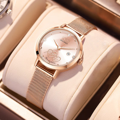 Reloj Cuarzo Japonés para Mujer con Calendario Perpetuo - Elegancia Eterna - Image 12