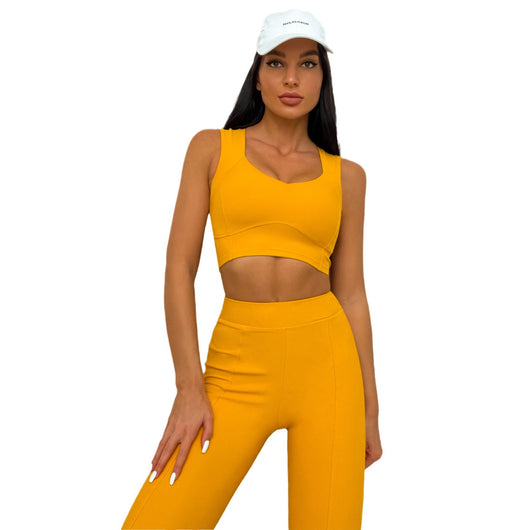Pantalones Yoga Deportivos Ajustados con Drapeado - Image 3