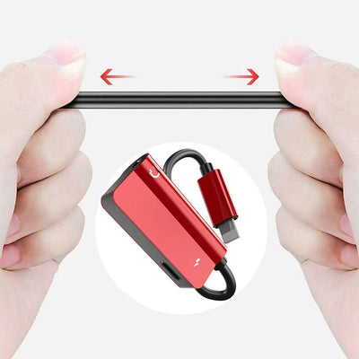 Adaptador Divisor Flash a AUX 3.5mm Compatible con Apple - Image 12
