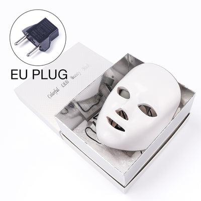 Máscara Facial de Fotones Luz Roja y Púrpura - Dispositivo Antiacné Profesional - Image 11
