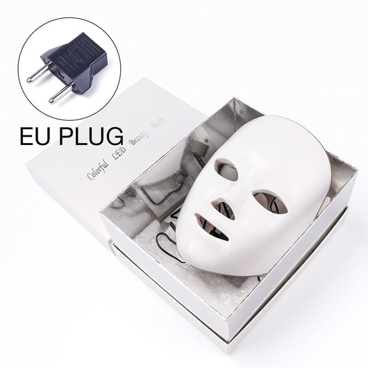 Máscara Facial de Fotones Luz Roja y Púrpura - Dispositivo Antiacné Profesional - Image 11