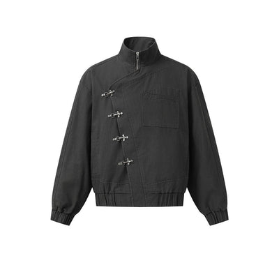 Chaqueta de Trabajo Cuello Mao Hombre - Diseño Premium Primavera Otoño - Image 6