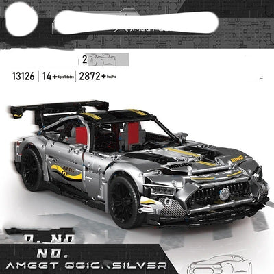 Auto Deportivo de Carreras - Kit de Construcción con Bloques de Precisión Serie 13103-13175 - Image 19
