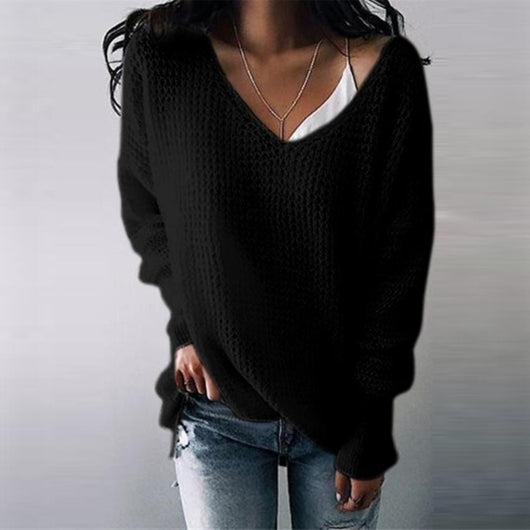 Suéter Ejecutivo Cuello V Largo para Mujer - Image 6