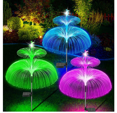 Luz Solar LED Medusa Multicolor para Exterior - Image 7