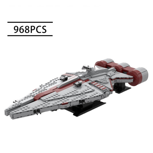 Bloques de Construcción Nanopartículas Modelo Nave Espacial Guerra Estelar Armable - Image 2