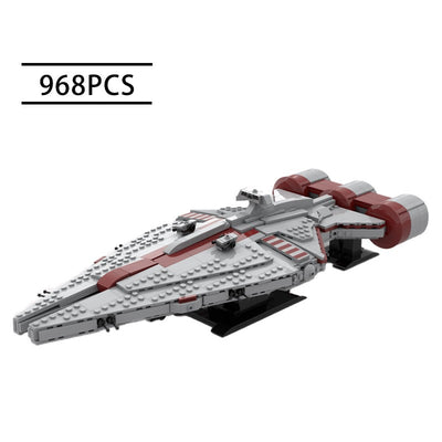 Bloques de Construcción Nanopartículas Modelo Nave Espacial Guerra Estelar Armable - Image 2
