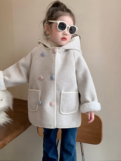 Abrigo Cálido Acolchado para Niña con Forro Polar - Image 8