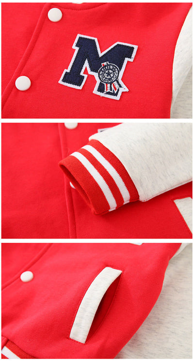 Suéter Cardigan Beisbolero Infantil Premium - Image 6