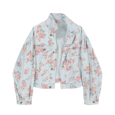 Chaqueta Corta Artística Coreana con Aroma Delicado