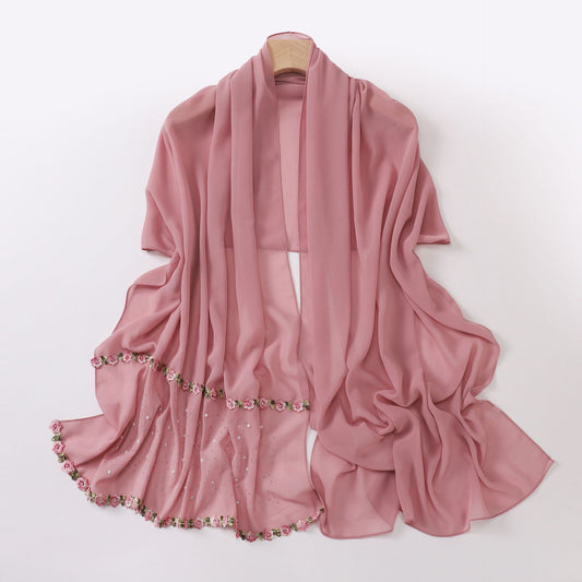 Pañuelo Chiffón Perla con Personalidad para Mujer