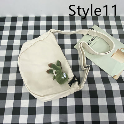 Bolsa Mensajero de Lona para Hombre - Bolso de Hombro Ligero y Versátil - Image 12