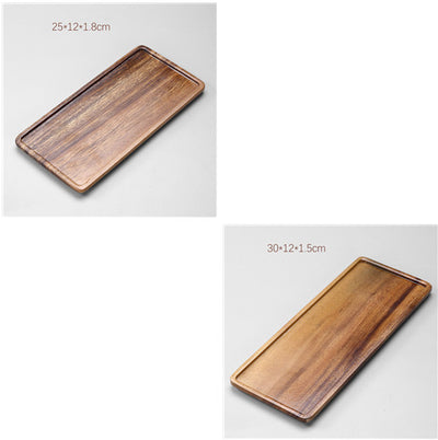 Bandeja de Té Rectangular en Madera Maciza - Image 8