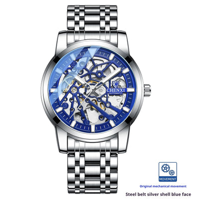 Reloj Mecánico Automático con Esfera Transparente Resistente al Agua - Image 3