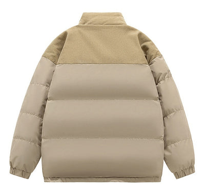 Abrigo Acolchado de Invierno con Capucha para Hombre - Image 13