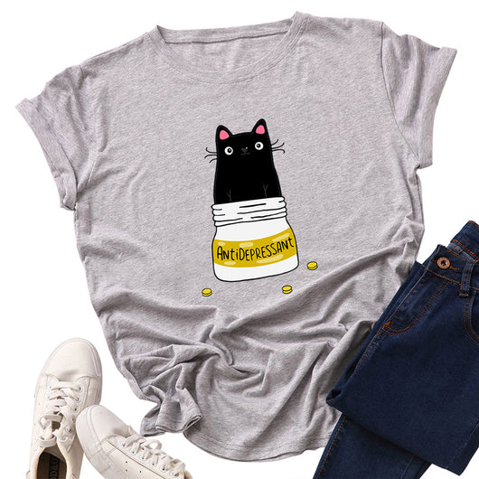 Camiseta Básica Mujer Cuello Redondo Manga Corta 100% Algodón - Image 16