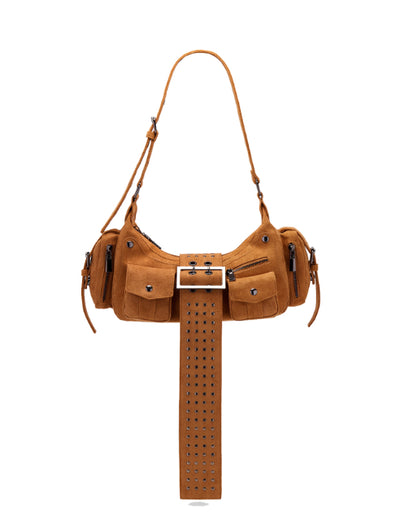 Bolso de Ante Retro para Mujer - Bolsa de Hombro Versátil y Elegante - Image 10