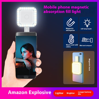 Luz de Relleno Magnética para Selfies y Fotografía - Image 2