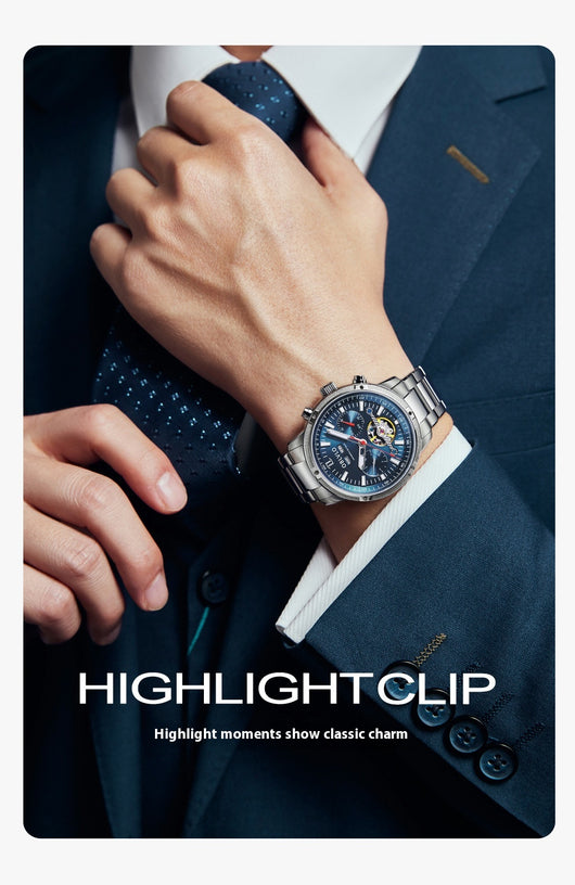 Reloj Deportivo Multifuncional Hombre con Diseño Calado - Image 22
