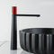 Vermelho Preto Estilo Alto