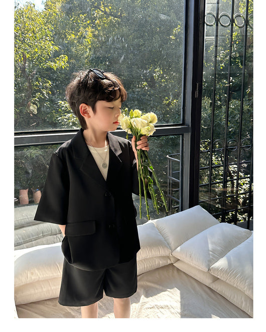 Traje Casual de Manga Corta para Niños - Image 19