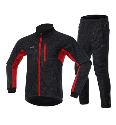 Jersey de Ciclismo Térmico Tricapa para Otoño e Invierno - Image 8