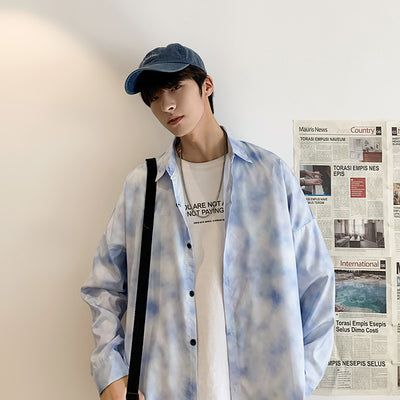 Abrigo Suelto Estilo Japonés Minimalista para Hombre - Image 11