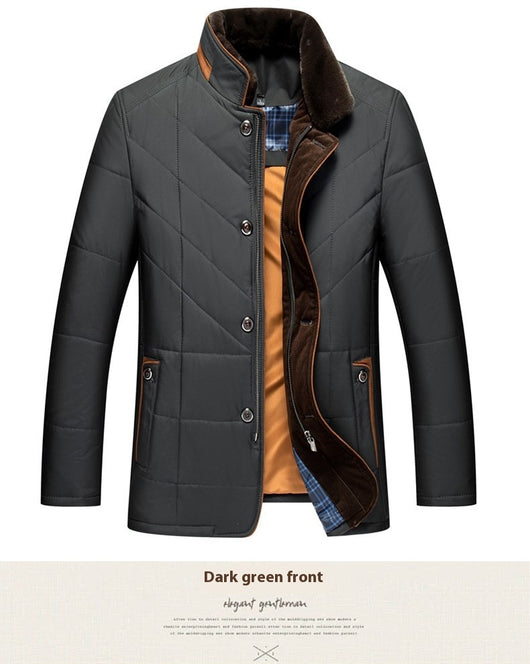 Abrigo Acolchado Térmico para Hombre Adulto - Chaqueta de Invierno con Algodón - Image 17