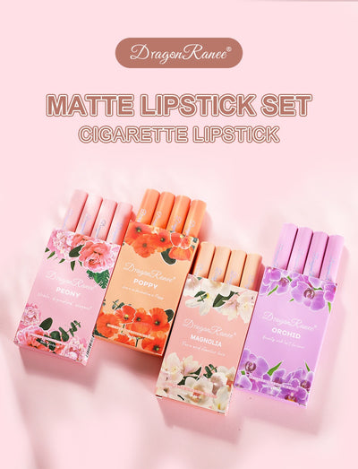 Estuche de Labiales Mate Efecto Cigarro - Colección 4 Flores - Image 21