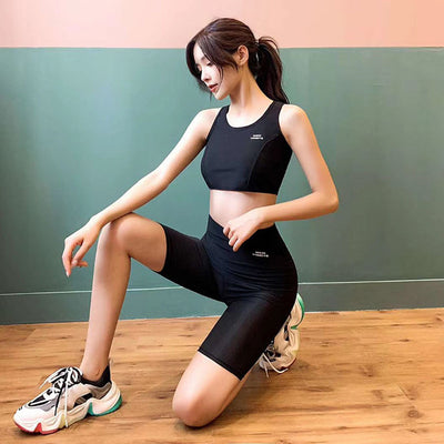 Conjunto Deportivo Mujer Control de Transpiración - Leggings, Top y Shorts Yoga