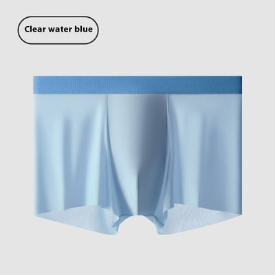 Bóxers Antibacterianos de Seda Fría para Hombre con Entrepierna Refrescante - Image 10