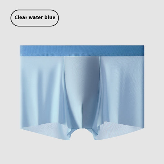 Bóxers Antibacterianos de Seda Fría para Hombre con Entrepierna Refrescante - Image 10