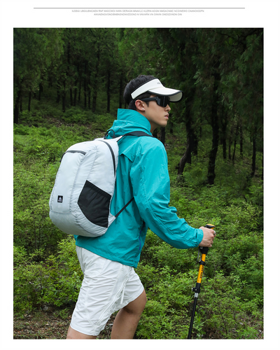 Mochila de Senderismo Ligera AZELA, Blanca para Viajes al Aire Libre con Múltiples Bolsillos y Correas Transpirables - Image 70