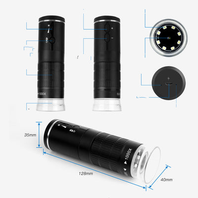 Microscopio Digital USB con Cámara inalámbrica para Soldadura - Image 4