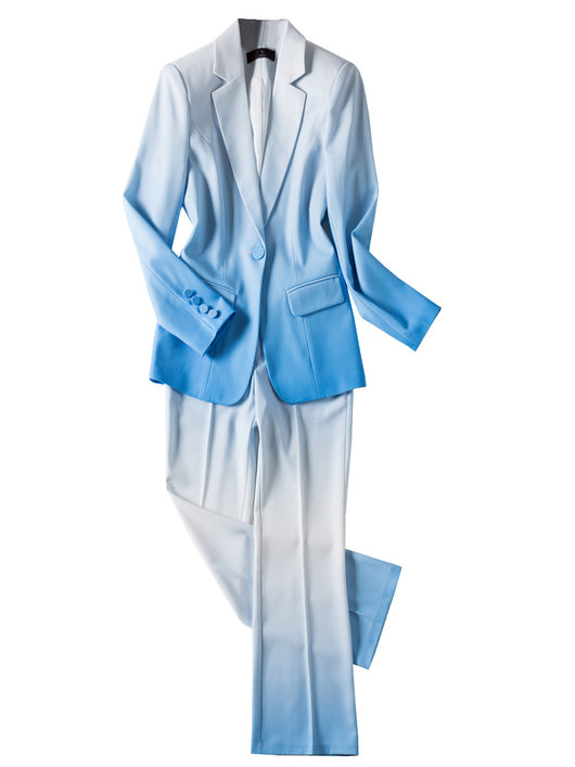 Traje Degradado Azul: Elegancia Profesional y Casual - Image 10