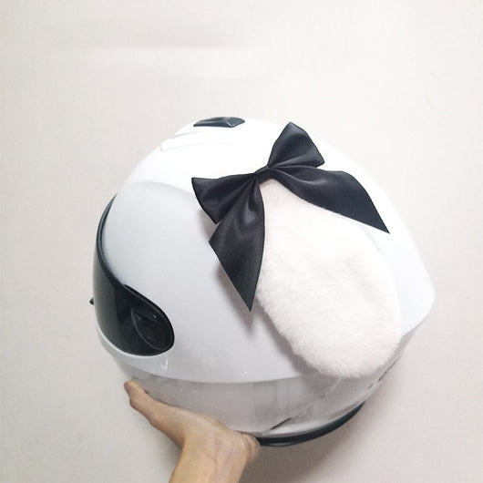 Adorno de Orejas de Conejo para Casco de Motocicleta - Diseño Adorable - Image 10