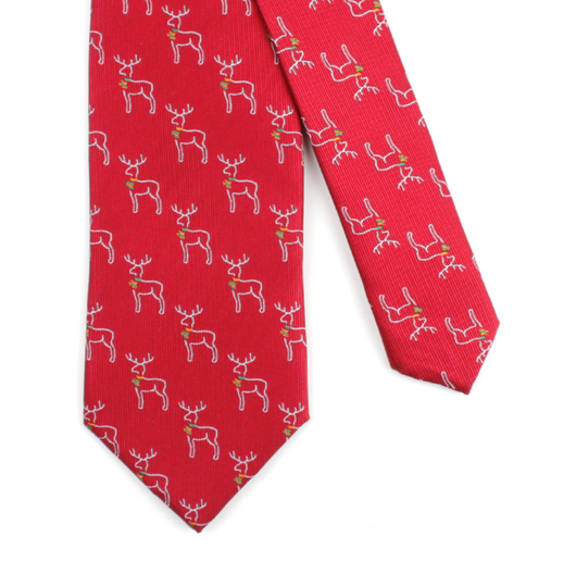 Corbata Navideña de Poliéster y Seda para Hombre - Image 3
