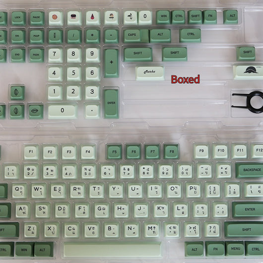 Teclado Mecánico 124 Teclas Matcha - Keycaps PBT Sublimados - Image 16