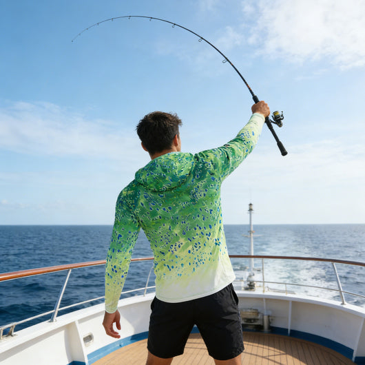 Camisa de Pesca Manga Larga con Protección UV - Jersey Deportivo Multifuncional - Image 3