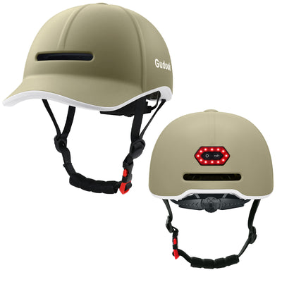 Casco de Ciclismo Urbano con Lámpara LED Recargable Trasera - Image 3