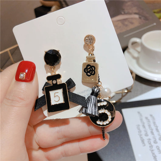 Aretes Circulares Dorados con Perla y Moño - Diseño Elegante y Trendy - Image 13