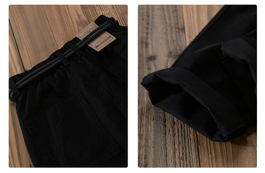 Pantalones Overol Japoneses Holgados para Hombre - Image 28