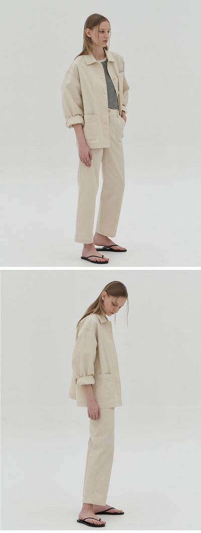 Chaqueta Camisa Suelta de Ocio y Confort - Image 7