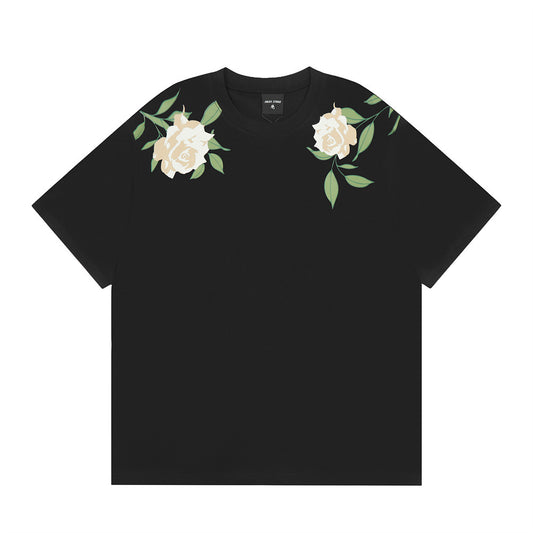 Camiseta Rosa de Manga Corta para Hombre