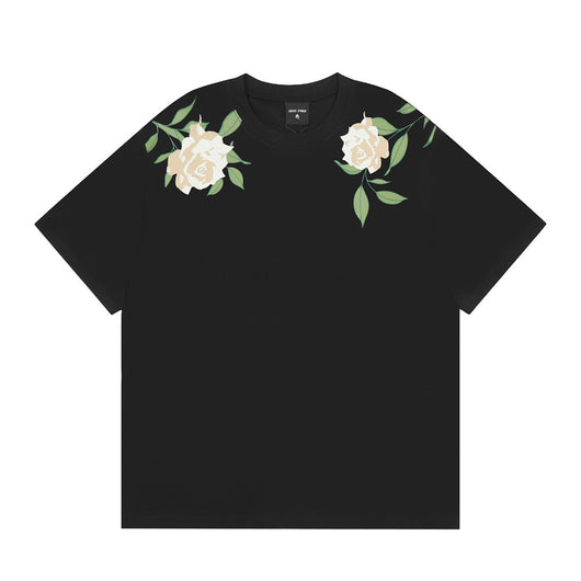 Camiseta Rosa de Manga Corta para Hombre